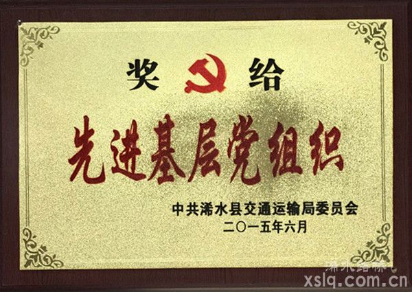 2015年县交通运输局：先进基层党组织